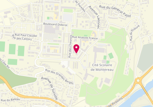 Plan de VILLEMIN Patricia, 1 Rue des Gres, 77130 Montereau-Fault-Yonne