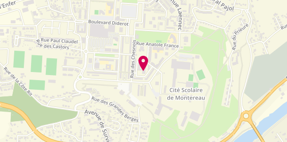 Plan de ARTUS Chrystel, 1 Rue des Grès, 77130 Montereau-Fault-Yonne