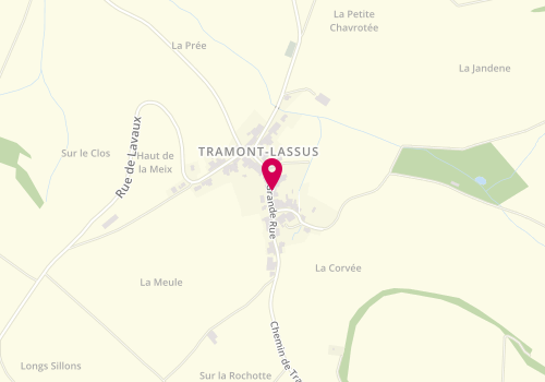 Plan de FINANCE Carole, 11 Rue Grandjean, 54530 Tramont-Lassus
