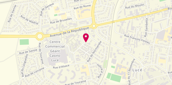Plan de COLMAR Cécilia, 3 Rue d'Aquitaine, 28110 Lucé