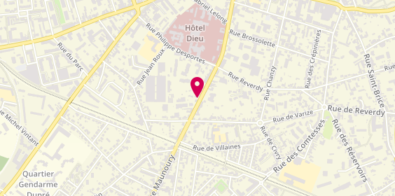 Plan de ROBILLARD Sophie, 60 Avenue du Marechal Maunoury, 28000 Chartres