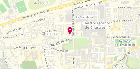 Plan de RIBEMONT Nassima, 15 Bis Avenue des Sablons, 28000 Chartres
