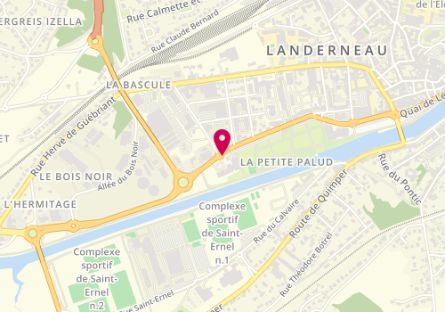 Plan de LOURDELET Lucia, 485 Rue de la Petite Palud, 29800 Landerneau