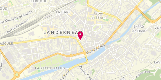 Plan de ANDRIEUX Laurence, 16 Rue Traverse, 29800 Landerneau