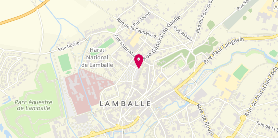 Plan de BOURGAULT Valérie, 20 Place du Champ de Foire, 22400 Lamballe-Armor