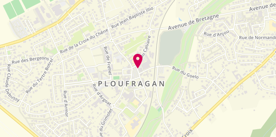 Plan de CHANVRIL Nicolas, 2 Rue du Marche, 22440 Ploufragan