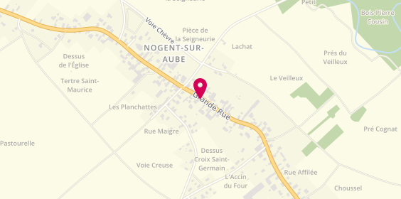 Plan de FOISSOTTE Céline, 64 Grande Rue, 10240 Nogent-sur-Aube