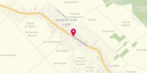 Plan de DOREZ Françoise, 61 Grand Rue Rue, 10240 Nogent-sur-Aube