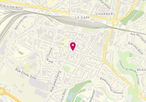 Plan de ROUSSEL Véronique, 55 Boulevard Hoche, 22000 Saint-Brieuc