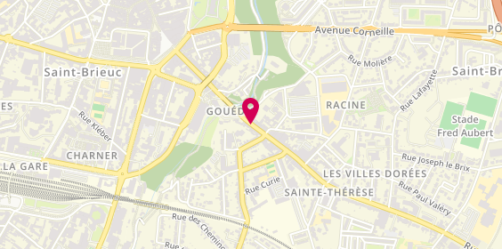 Plan de LE HEGARAT Florence, 34 Rue de Gouédic, 22000 Saint-Brieuc