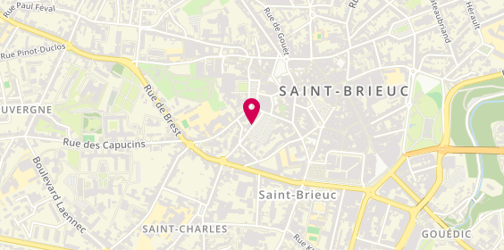 Plan de ASPOT Sabrina, 16 Rue Vicairie, 22000 Saint-Brieuc