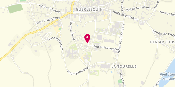 Plan de ANTOINE Laury, Centre Commercial Ar Roudour, 29650 Guerlesquin