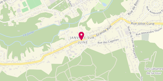 Plan de AUGER Laetitia, 68 Grande Rue, 91510 Janville-sur-Juine