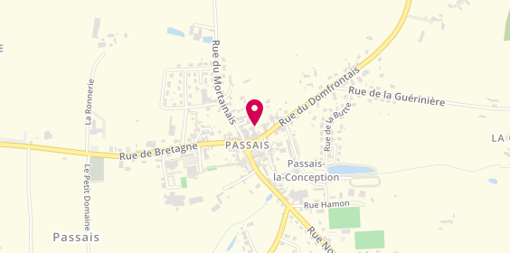 Plan de DAGUET Sophie, 6 Place du Marche, 61350 Passais-Villages