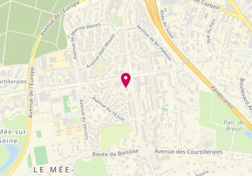 Plan de DELORT Claire, 349 Avenue de la Liberation, 77350 Le Mée-sur-Seine