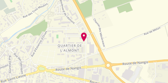 Plan de LE MOUEL Laetitia, 39 Boulevard de l'Almont, 77000 Melun