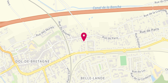 Plan de LAFFICHER Sandrine, 7 Rue Anatole le Braz, 35120 Dol-de-Bretagne