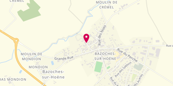 Plan de Ass SCM Boulard Seichais Roussel, Residence du Paradis, 61560 Bazoches-sur-Hoëne
