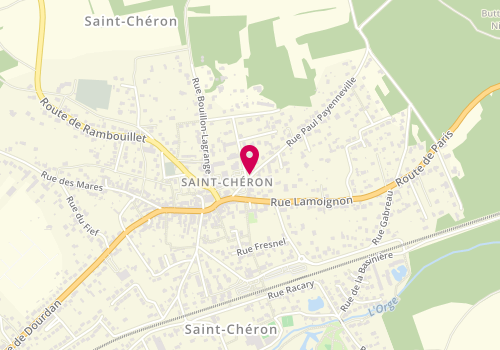 Plan de EDELINE Brigitte, 1 Rue Paul Peyenneville, 91530 Saint-Chéron