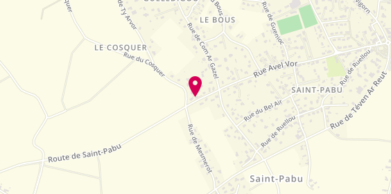 Plan de BILLI Odile, 6 Rue de Penven, 29830 Saint-Pabu