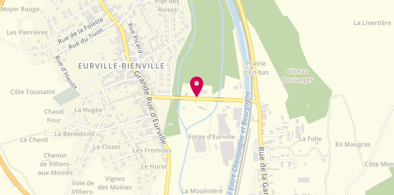 Plan de CASTEL Muriel, 9 Bis Avenue Jacques Marcellot, 52410 Eurville-Bienville