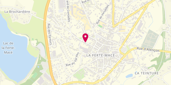 Plan de BLAIS Alexandre, 49 Rue de la Victoire, 61600 La Ferté-Macé
