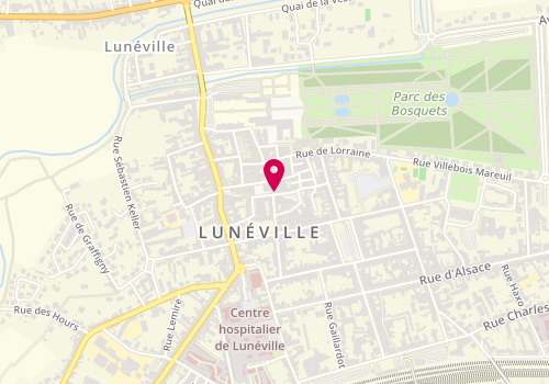 Plan de LOUIS Lucie, 3 Place Saint Jacques, 54300 Hériménil
