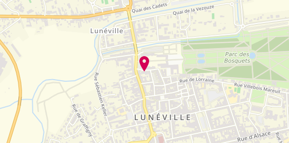 Plan de GAUGRY Jérôme, 8 Rue du Pont Rouge, 54300 Lunéville