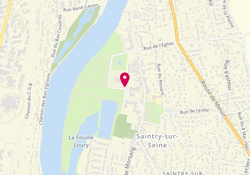 Plan de PEREZ Lionel, 2 Rue des Vergers, 91250 Saintry-sur-Seine