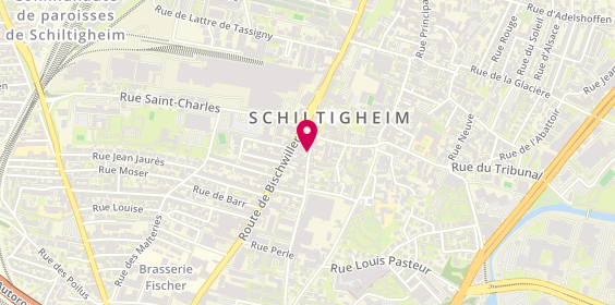 Plan de SARMIENTO Aude, 7 Rue des Chasseurs, 67300 Schiltigheim