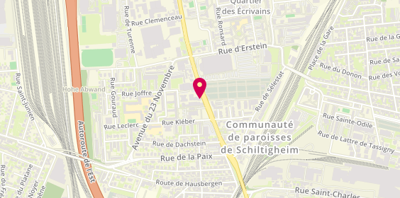 Plan de CHARLOIS Lola, 121 Route du Général de Gaulle, 67300 Schiltigheim