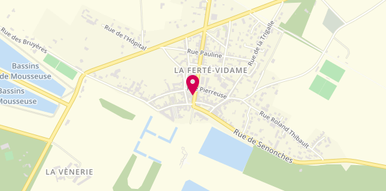 Plan de MINERAY Sylvie, 7 Rue de Laborde, 28340 La Ferté-Vidame