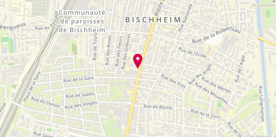 Plan de BOUCHENTOUF Naïma, 3 Route de Bischwiller, 67800 Bischheim