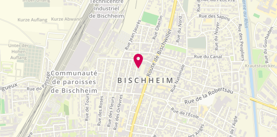 Plan de TROESCH Nathalie, 14 Rue de la Tuilerie, 67800 Bischheim