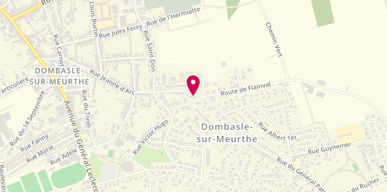 Plan de MENEGHIN Luc, 92 Rue Jeanne d'Arc, 54110 Dombasle-sur-Meurthe
