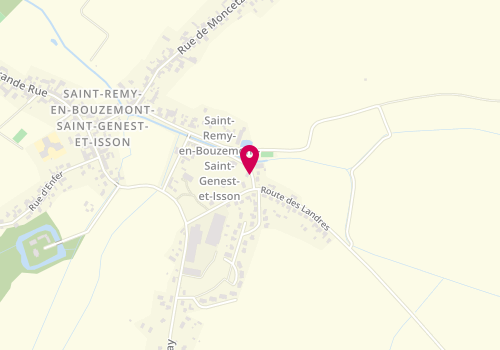 Plan de DUBOIS Sandrine, 5 Bis Rue de Soiemont, 51290 Saint-Remy-en-Bouzemont-Saint-Genest-et-Isson