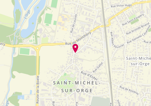 Plan de ROSSI Fabrice, 4 Rue du Four, 91240 Saint-Michel-sur-Orge