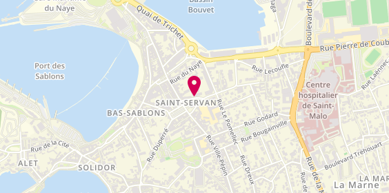 Plan de STOFFELS Nathalie, 9 Rue George V, 35400 Saint-Malo