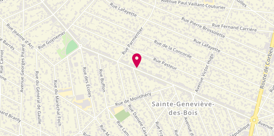Plan de TROUDET Nathalie, 133 Bis Avenue Gabriel Péri, 91700 Sainte-Geneviève-des-Bois