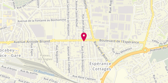 Plan de MAHUAULT Nathalie, 80 Avenue Aristide Briand, 35400 Saint-Malo