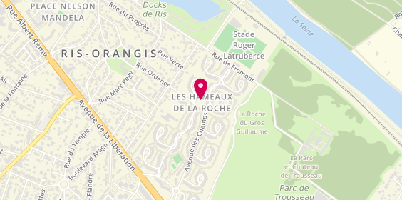 Plan de LACROIX Bruno, 2 Place des Hameaux de la Roche, 91130 Ris-Orangis