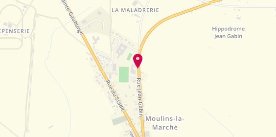 Plan de CHESNEL Angélique, 31 Rue Jean Gabin, 61380 Moulins-la-Marche