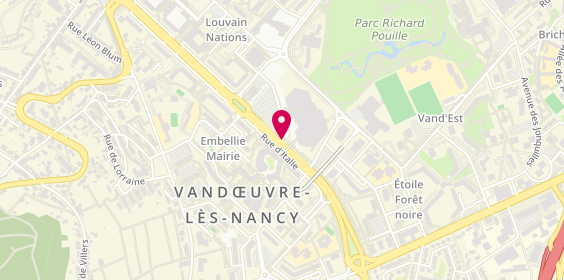 Plan de PRIMARD AUBERTIN SANDRINE, 23 Boulevard de l'Europe, 54500 Vandœuvre-lès-Nancy