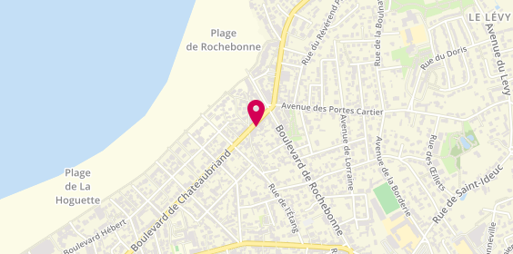 Plan de LHOTELLIER Catherine, 11 Boulevard Chateaubriand, 35400 Saint-Malo