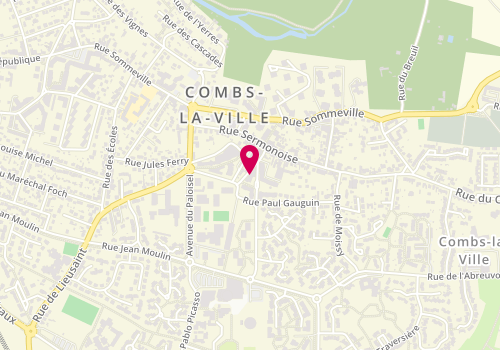 Plan de VILCOQ Corinne, 13 Rue de la Grande Ferme, 77380 Combs-la-Ville