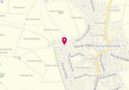 Plan de KERANGAL Catherine, 31 Rue de l'Église, 67370 Truchtersheim