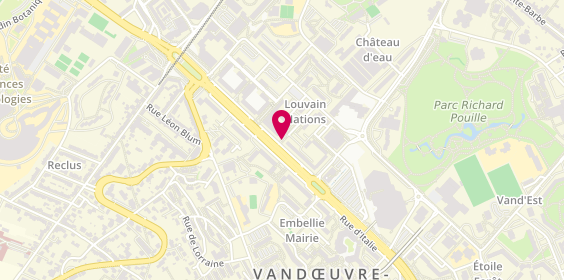 Plan de STEIN Marie Annick, Boulevard de l'Europe, 54500 Vandœuvre-lès-Nancy