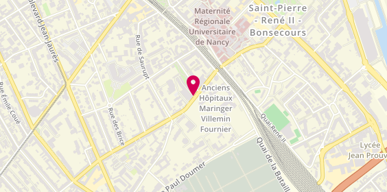 Plan de SCHOONEMAN Benoît, 46 Rue Nabecor, 54000 Nancy