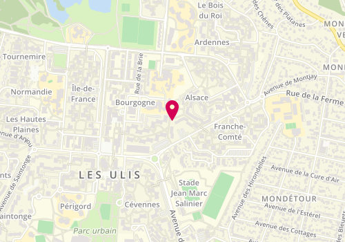 Plan de URSULE Yasmina, Residence Les Millepertuis, 91940 Les Ulis