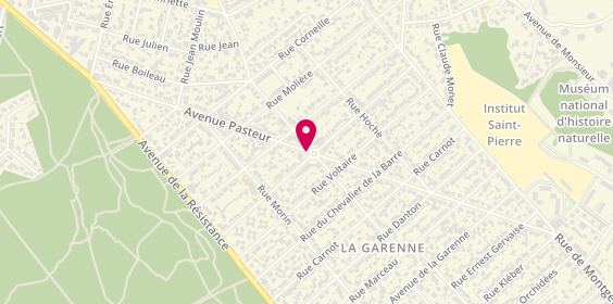 Plan de LESAGE Amélie, 56 Avenue Pasteur, 91330 Yerres